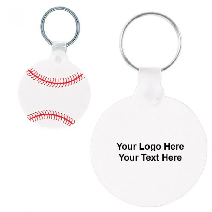 Custom Imprinted Baseball Key Chains