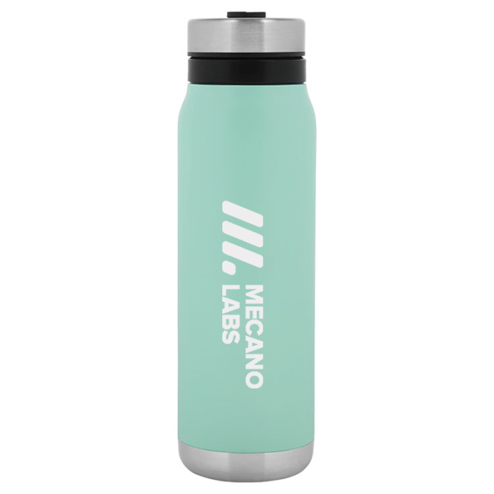 20 Oz Custom Glisky Double Wall Vacuum Insulated Water Bottles