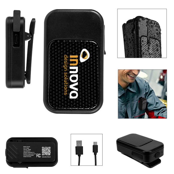 Custom Clip-On Mini Mesh Front Speakers