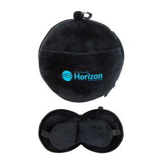 Journey Neck Pillows with Built-In Sleep Masks
