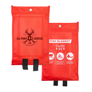 40" x 40" Fiberglass Emergency Fire Blankets