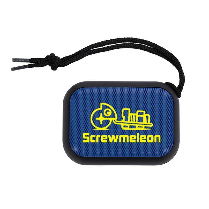 Custom Printed Travel-Size Water-Resistant Bluetooth Speakers