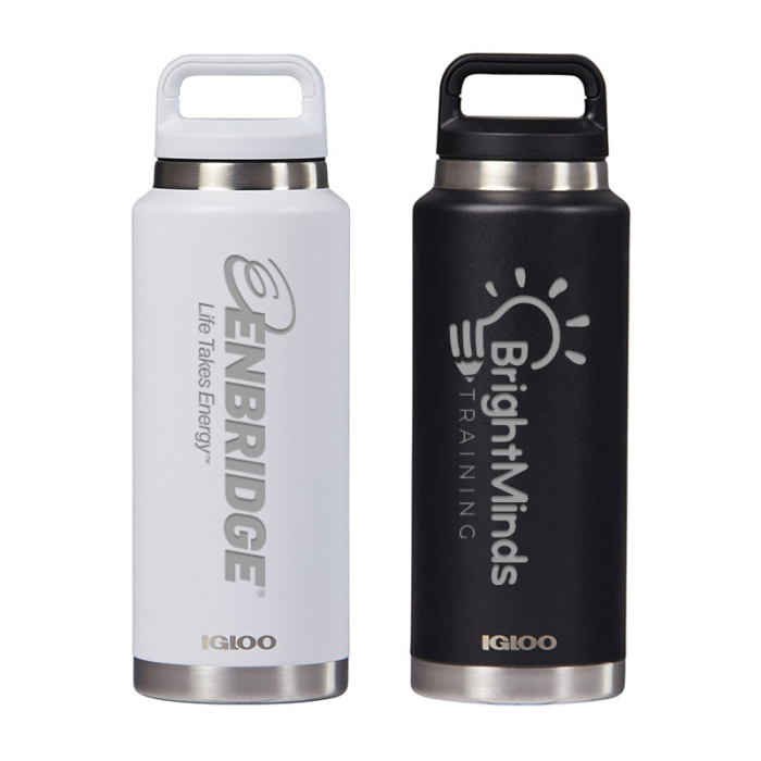 Igloo® 36 Oz Customized Vacuum Insulated Bottles