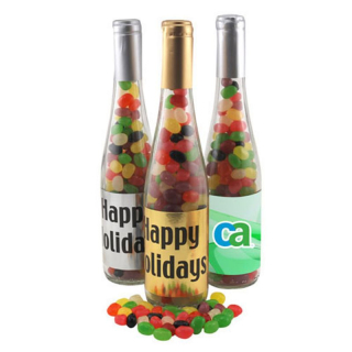 Champagne Bottles with Jelly Beans