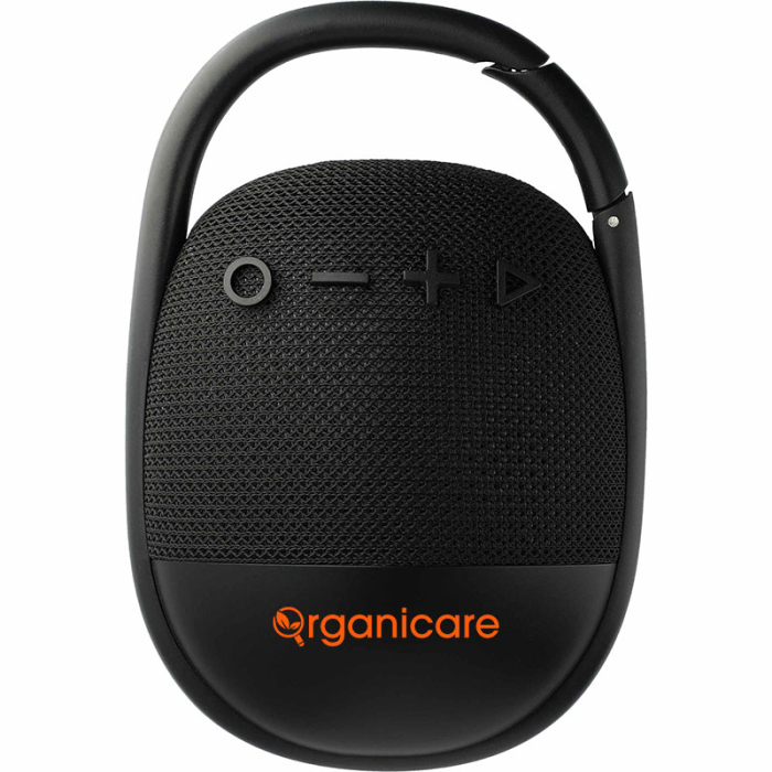 Imprinted Fabric Clip Waterproof Bluetooth Speakers