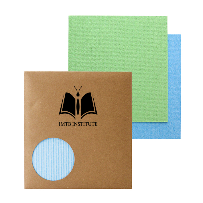 Imprinted Swedish All-Natural Dishcloths