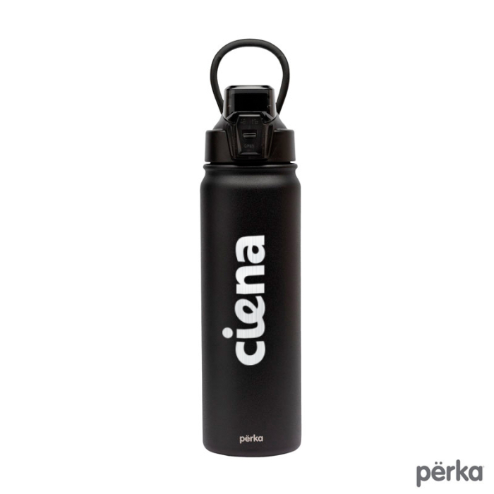 Perka® 24 Oz Promotional Rex Double Wall Stainless Steel Water Bottles