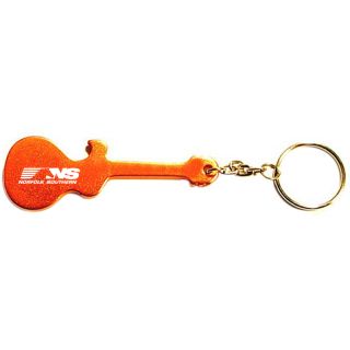 Guitar Shape Bottle Opener Keychains