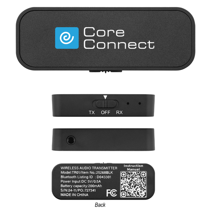 Promotional Wireless Audio Transmitters and Receivers