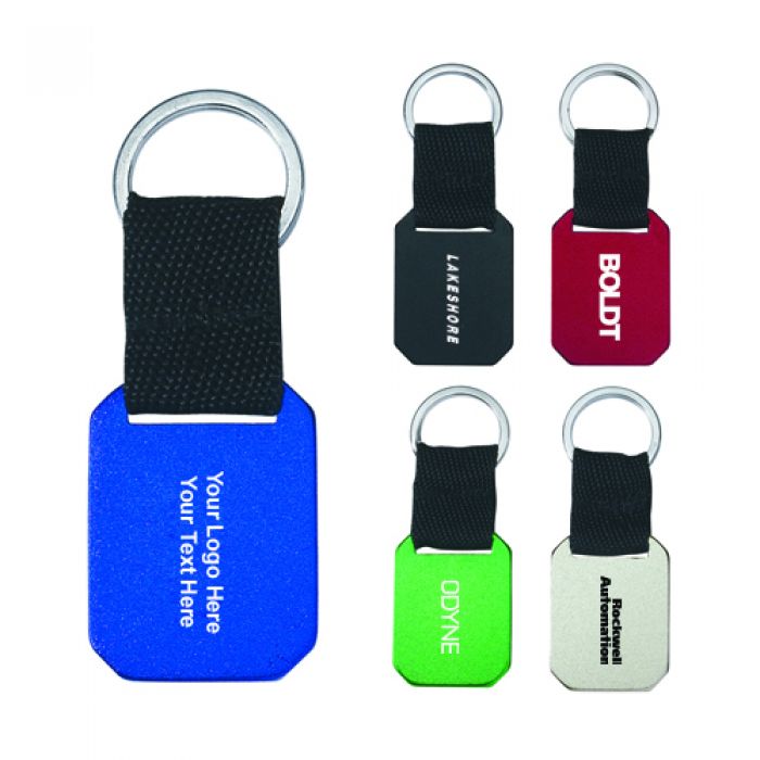 Logo Imprinted Metal Key Tags