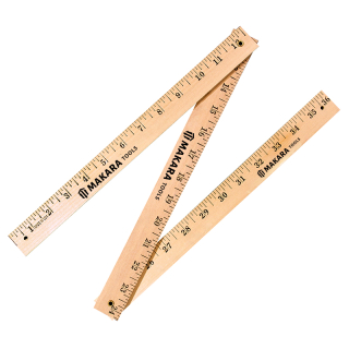 Folding Yardsticks - Natural Finish