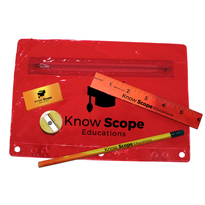 Premium Transparent Mood™ Personalized School Kits