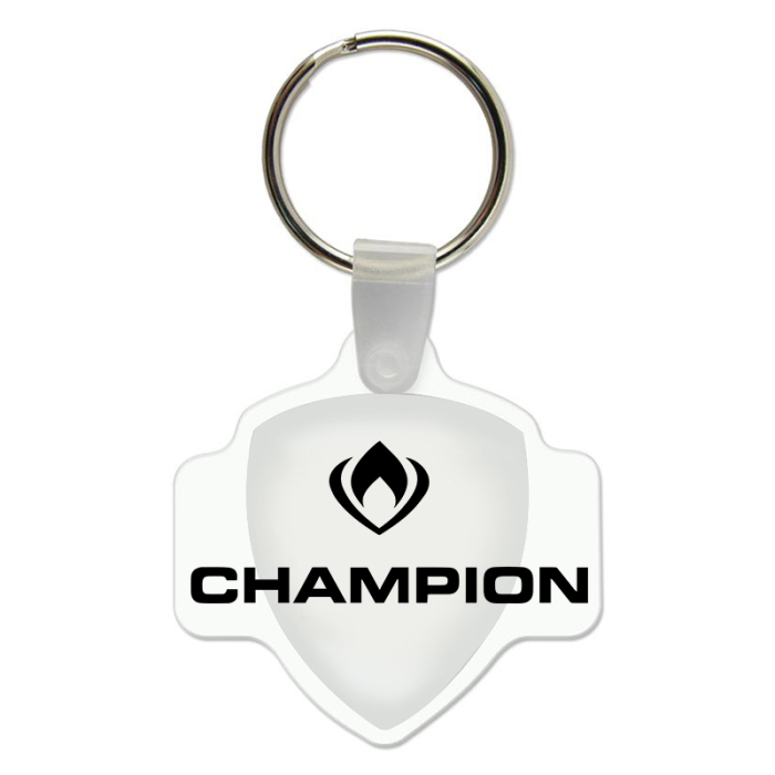 Promotional Custom Shaped USA Made Vinyl Keychains