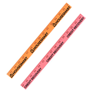 Fluorescent Finish Yardsticks