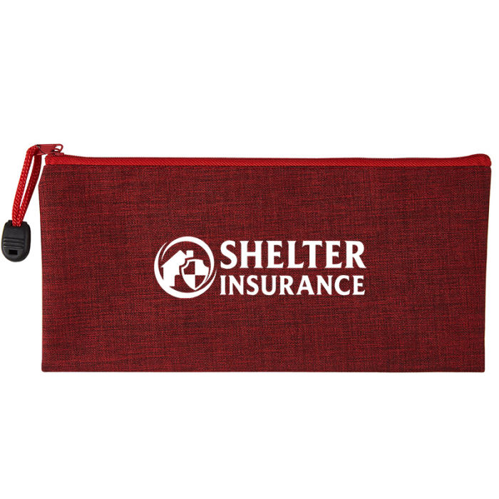 Promotional Heathered School Pouches