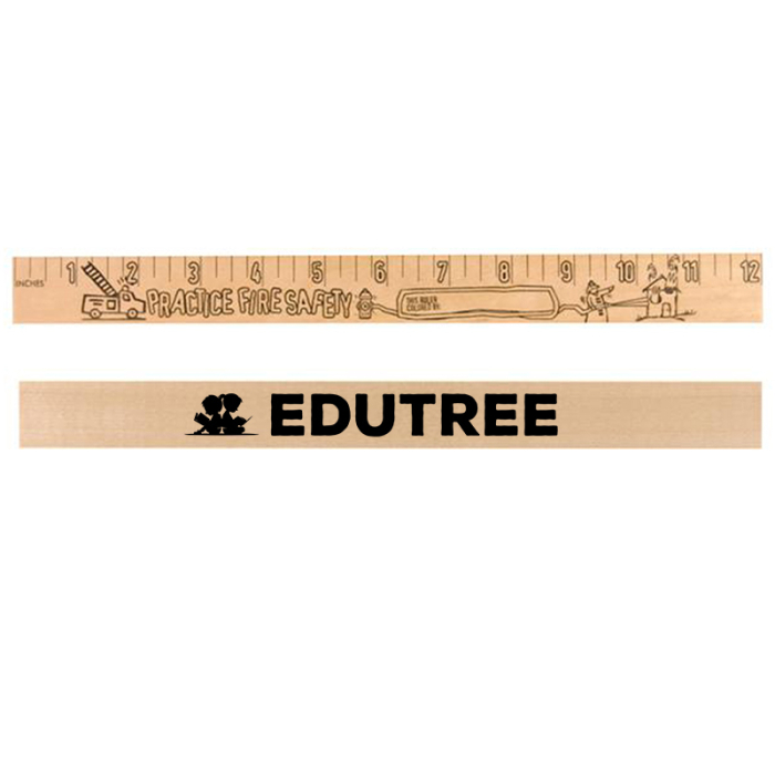 Promotional Kids at School U Color Rulers