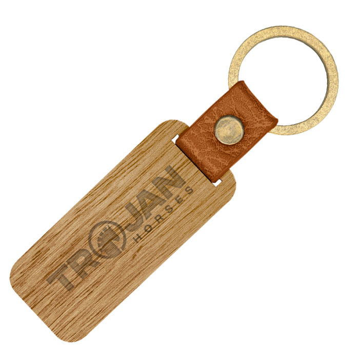Custom Jarvis Wood Key Rings