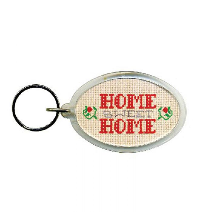 1.625 x 2.5 Inch Custom Oval Acrylic Keytags