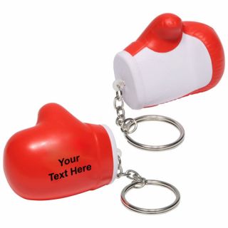 Boxing Glove Stress Ball Keychains