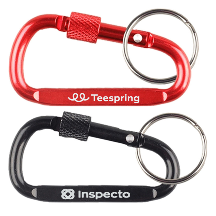 Custom Carabiners with Secured Screw