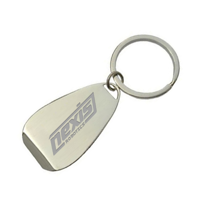 Custom Chrome Bottle Openers with Key Ring