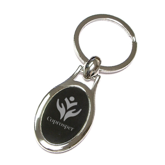 Custom Chrome Metal Key Holders with Gift Case