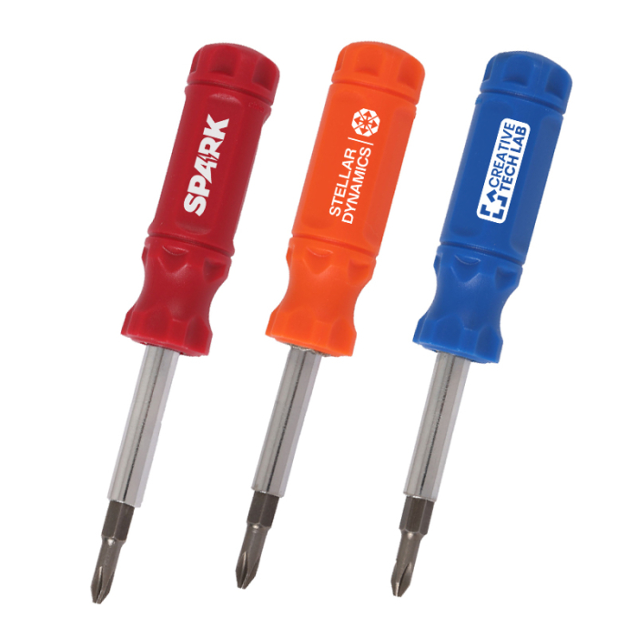 Custom Imprinted 6-in-1 Screwdrivers