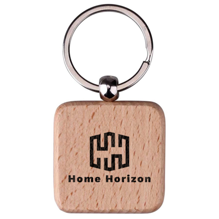Custom Imprinted Wooden Key Holders