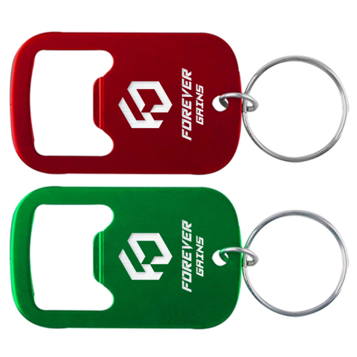 Custom Metal Bottle Openers with Key Ring