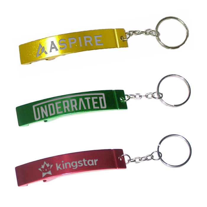 Customized Jumbo Size Bottle Opener Keychains