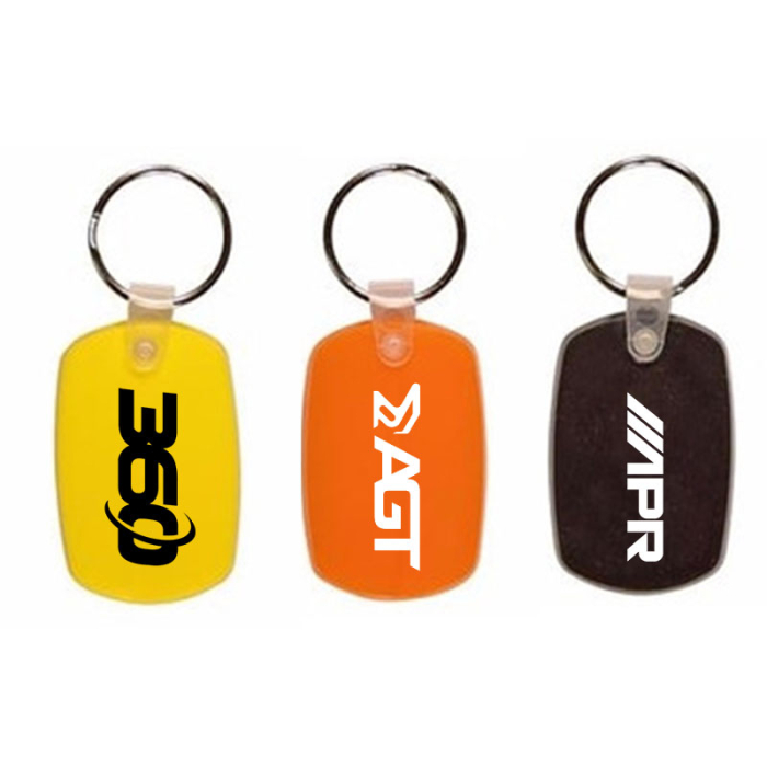 Custom Printed Standard Key Fobs