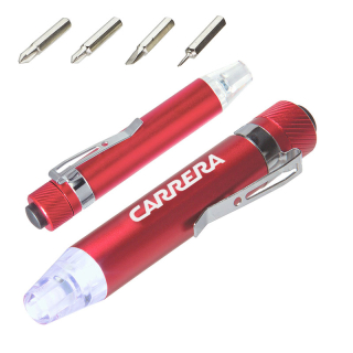 Quick-Reach 4-Bit Screwdriver Sets with Lights