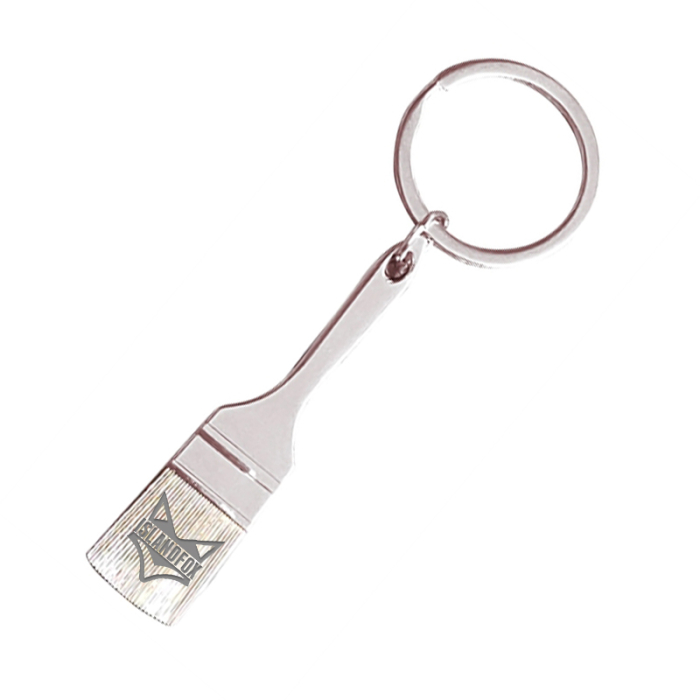 Custom Zinc Brush Shaped Key Holders