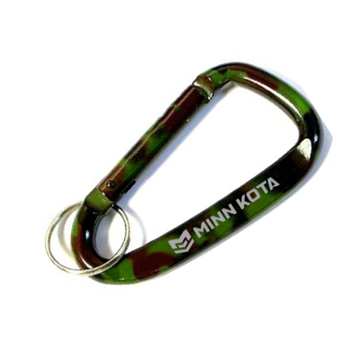Customized Camouflage Carabiners with Key Ring