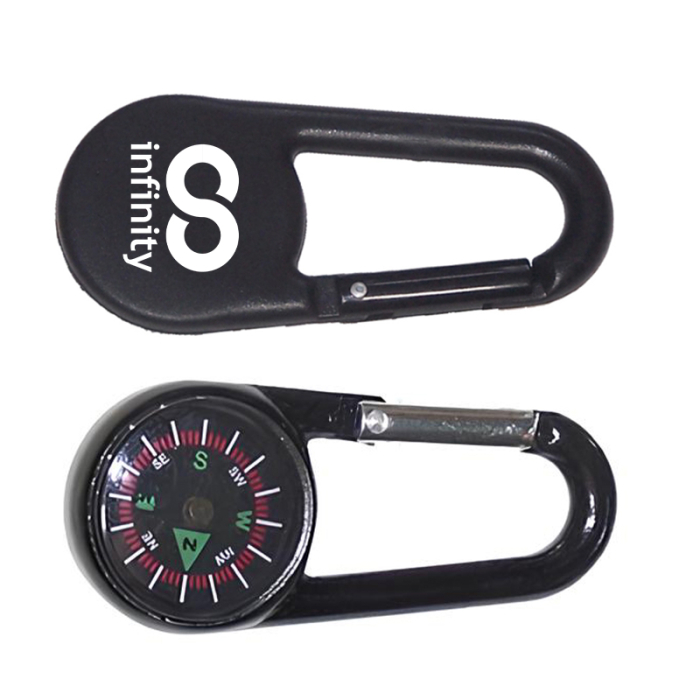 Customized Carabiners with Compass