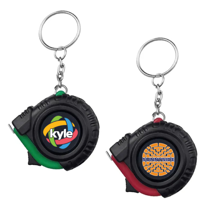 Customized Mini Tape Measures with Key Chain