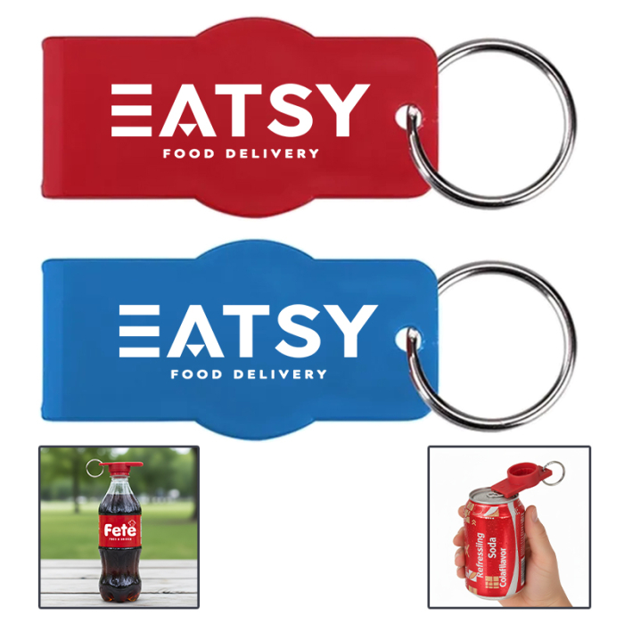 Customized Tab and Grab Bottle Opener Key Chain Combos