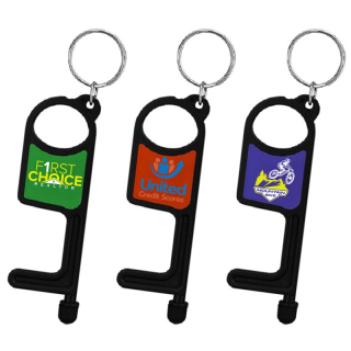 PPE Door Opener Closers with Stylus and Key Chain