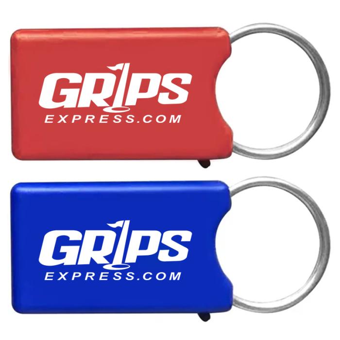 Imprinted Spin and Lock Keyring Key Chains
