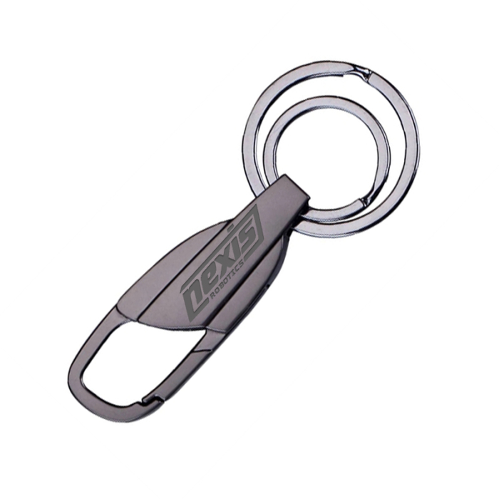 Imprinted Zinc Alloy Carabiner Key Holders