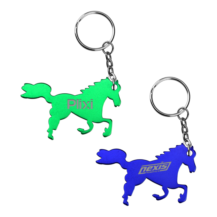 Personalized Horse Shape Key Chains