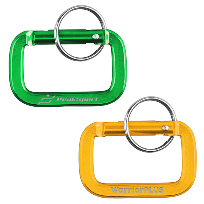 Promotional Carabiners with Key Ring