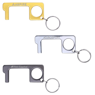 PPE Hygiene Door Opener Closers with Key Chain