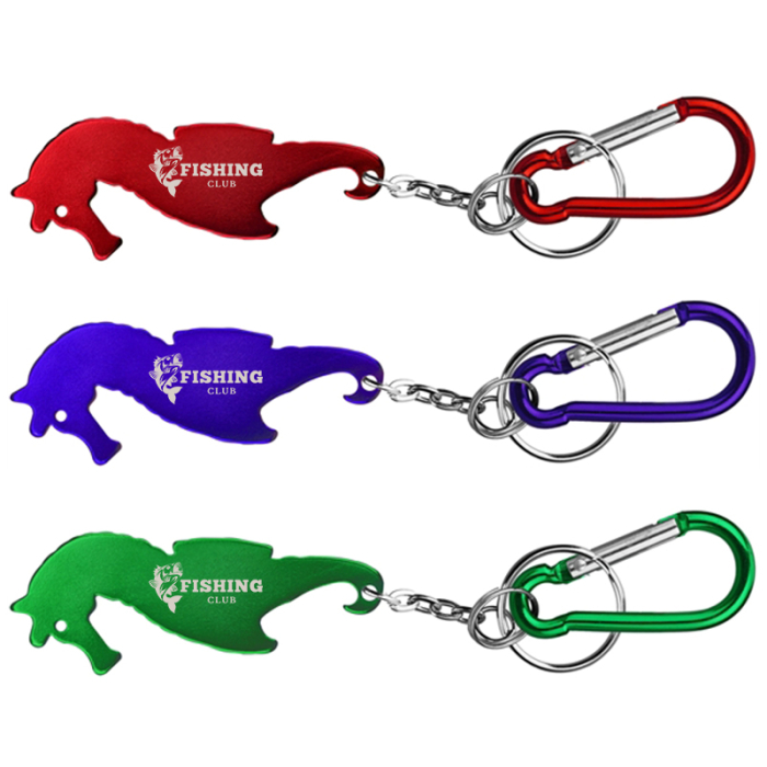 Promotional Seahorse Shape Bottle Opener Keychains