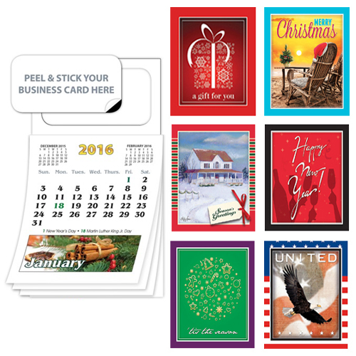 3.5x6.25 Inch Tear Off Refrigerator Calendar Magnets