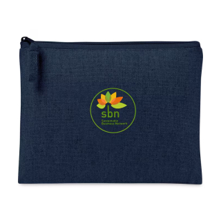AWARE™ Recycled Cotton Zippered Pouches