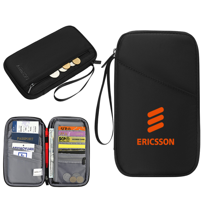 AeroLOFT® Custom Imprinted Travel Wallet Organizers