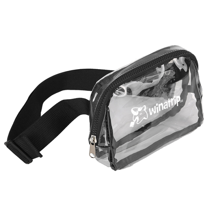 Custom Imprinted Clear Over-The-Shoulder Bags