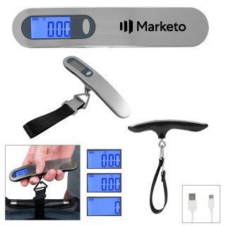 Rechargeable Luggage Scales with Digital Display