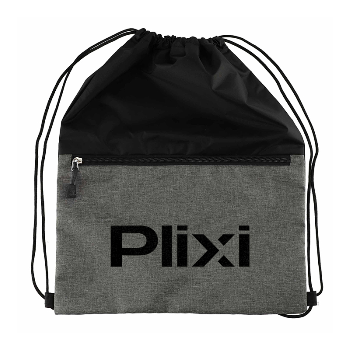 Custom Imprinted Recycled Graphite Drawstrings